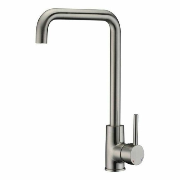 Mixer Tap Rousseau Grey Stainless steel Brass