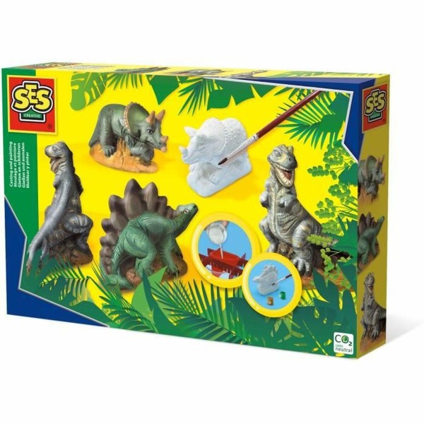 Modelling paste SES Creative Moulding set Dinosaurs