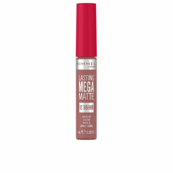 Lūpu Krāsas Rimmel London Lasting Mega Matte Šķidrumu Nº 709 Strapless 7,4 ml