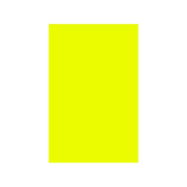 Card Iris Fluorescent Yellow 50 x 65 cm