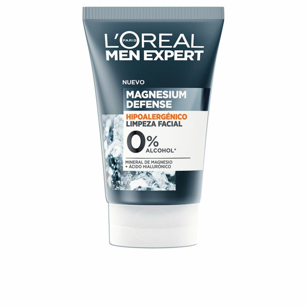 Sejas tīrīšanas želeja L'Oreal Make Up Men Expert Magnesium Defense 100 ml