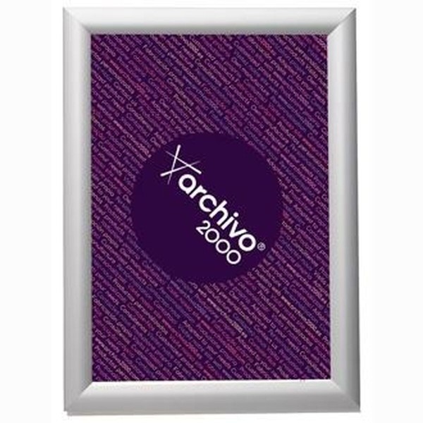 Virsmas displejs Archivo 2000 Ar rāmi Sudrabains Din A3