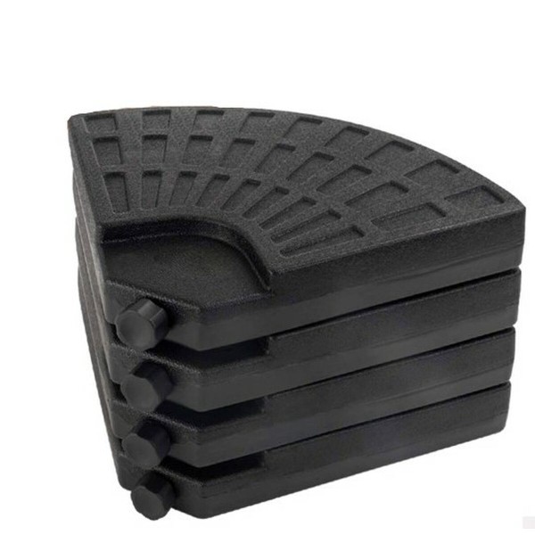 Paplūdimio skėčio pagrindas Aktive 48 x 7,5 x 48 cm Plastmasinis