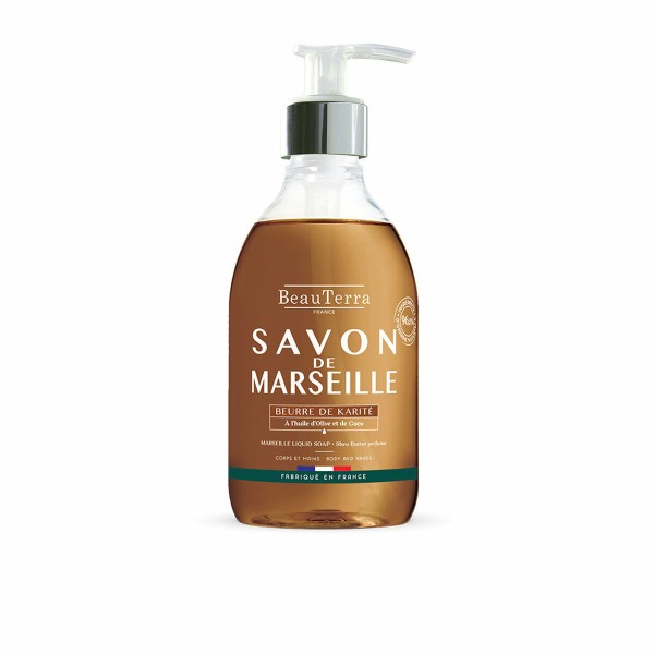 Vedel seep Beauterra Savon de Marseille Sheavõi 300 ml