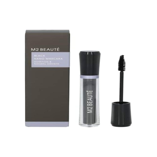 Blakstienų tušas M2 Beauté Black Nano Maitina 6 ml
