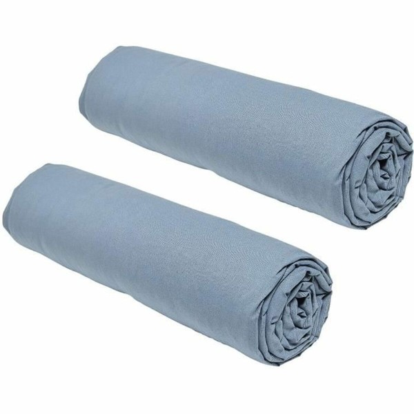 Подогнанный лист TODAY essential Denim 160 x 200 cm