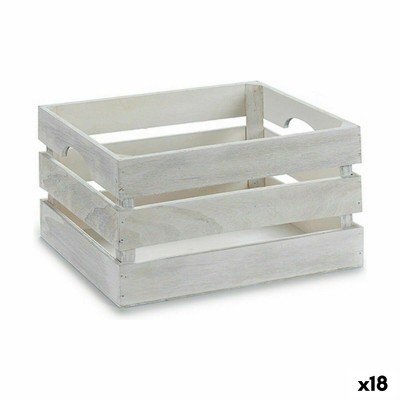 Decorative box White Wood...
