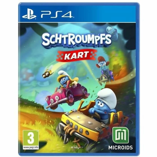 PlayStation 4 -videopeli Microids The Smurfs - Kart