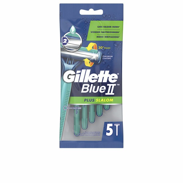 Vienreizlietojamais Skuveklis Gillette Blue II Plus Slalom 5 gb.
