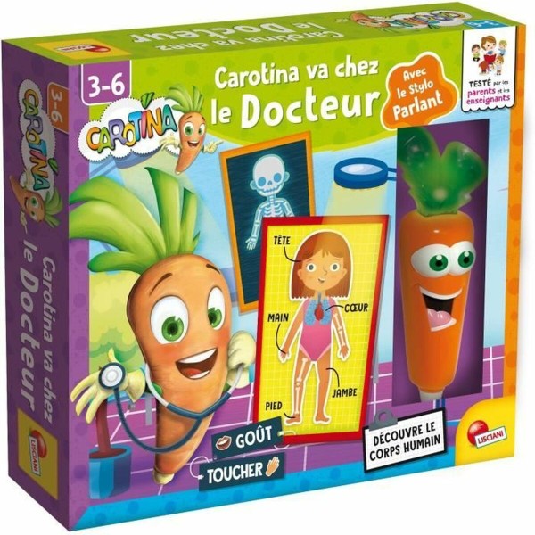 Izglītojošā Spēle Lisciani Giochi Carotina va chez le docteur