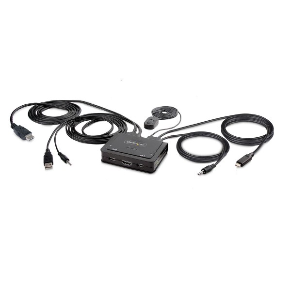 KVM slēdzis Startech C2-H46-UAC-CBL-KVM 1,8 m