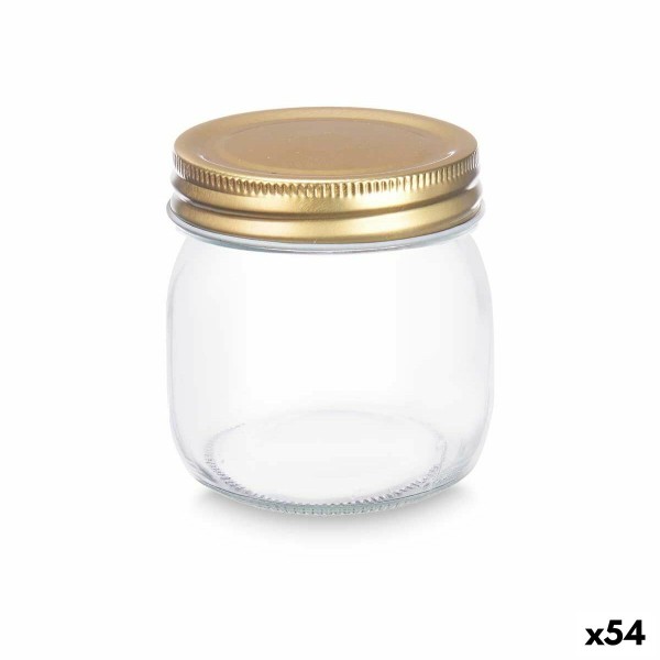 Purkki Vivalto CWDH05-18PK Läpinäkyvä Kullattu 180 ml (54 osaa)