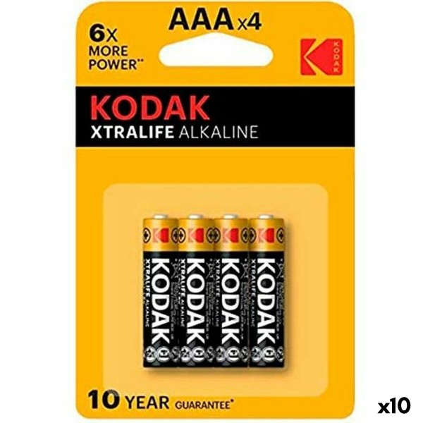 Akut Kodak Xtralife LR03 AAA 4 Kappaletta (10 osaa)