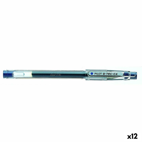 Geelpliiats Pilot G-TEC C4 Sinine 0,2 mm (12 Ühikut)