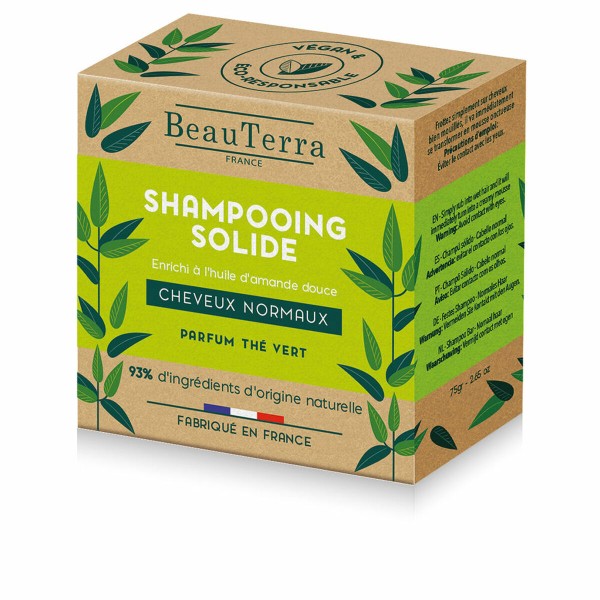 Shampoo Bar Beauterra Green Tea 75 g
