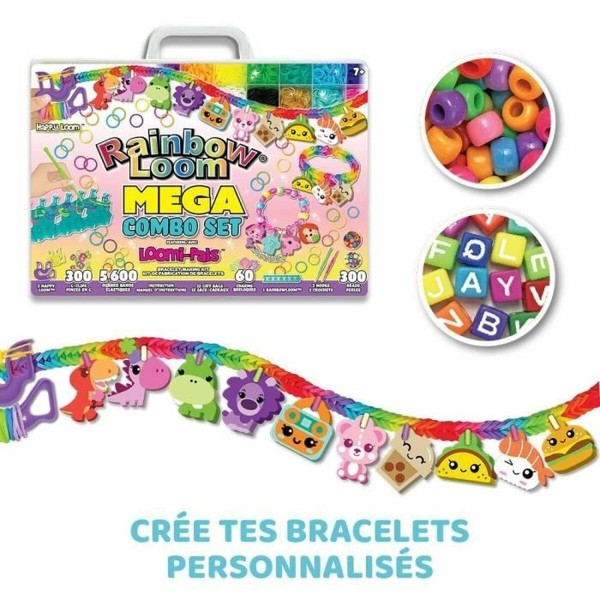 Käe- ja kaelavõrude meisterdamise komplekt Bandai Rainbow Moon Mega Combo set Plastmass