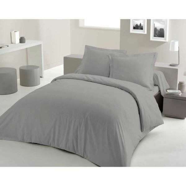 Duvet cover set Lovely Home Grey Light grey 240 x 260 cm
