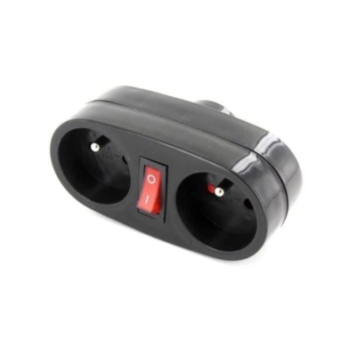 2-socket plugboard with...