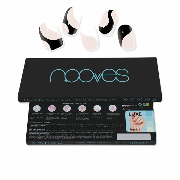 Gel Nail Foils Nooves White cow (20 gb.)