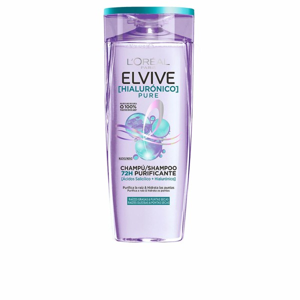 Šampūnas L'Oreal Make Up Elvive Hialurónico Pure 380 ml