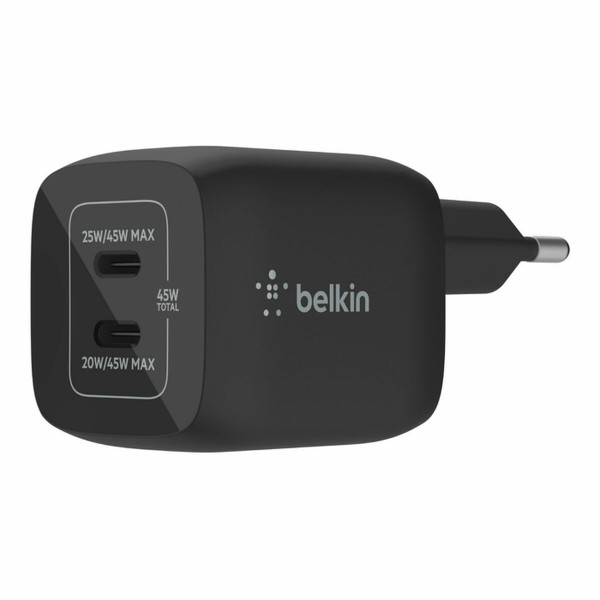 Pārnēsājams lādētājs Belkin 60 W Melns