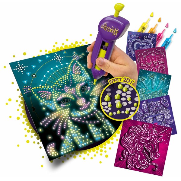 Письменный набор Lansay Pixelo Phospho 2D