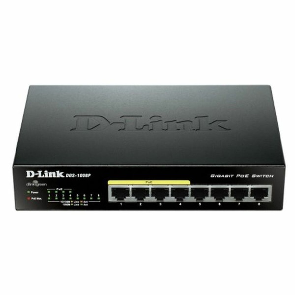 Переключатель D-Link DGS-1008P/E