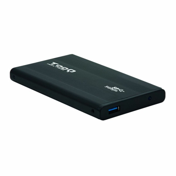 Ārējā kaste TooQ TQE-2524B 2.5" HD SATA III USB 3.0 Melns 2,5"