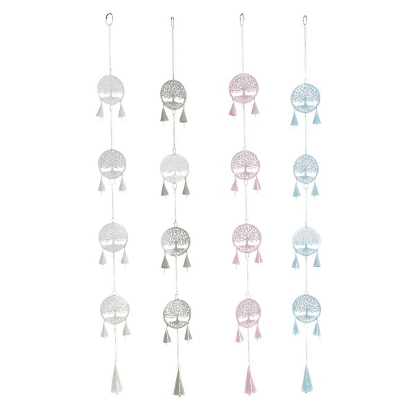 Hanging decoration DKD Home Decor Tree White (4 Units)