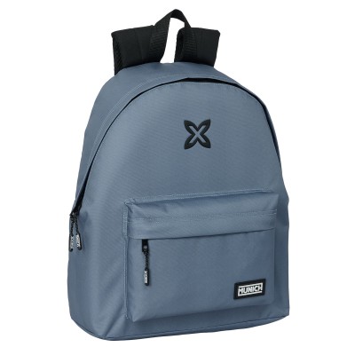 School Bag Munich Gris Grey...