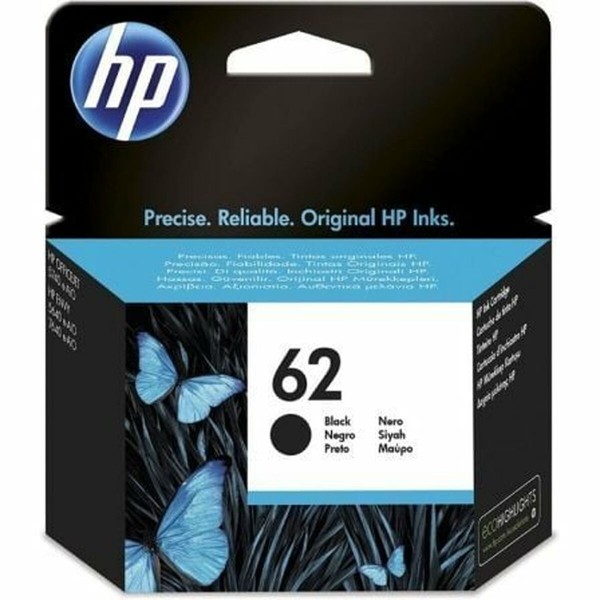 Originali rašalo kasetė HP 62 Juoda
