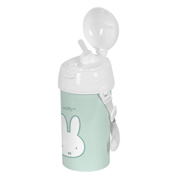 Pudel Kaane ja Kõrrega Miffy Menta Mündiroheline PVC 500 ml