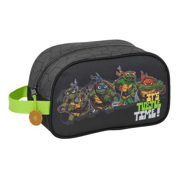 Kelionių reikmenų dėžutė Teenage Mutant Ninja Turtles Juoda Pilka 26 x 15 x 12 cm