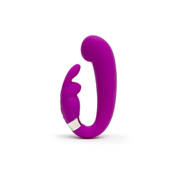 Вибратор Кролик Happy Rabbit G-Spot Clitoral Curve Фиолетовый 30 x 40 cm