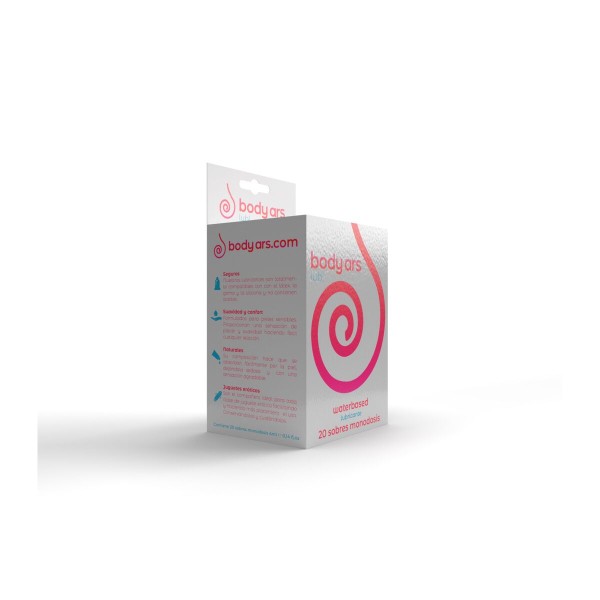 Slide Waterbased lubrikantas Body Ars Natural