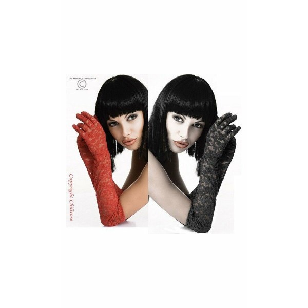 Hanskat Chilirose Musta