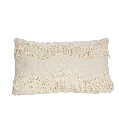 Cushion Romimex White With...