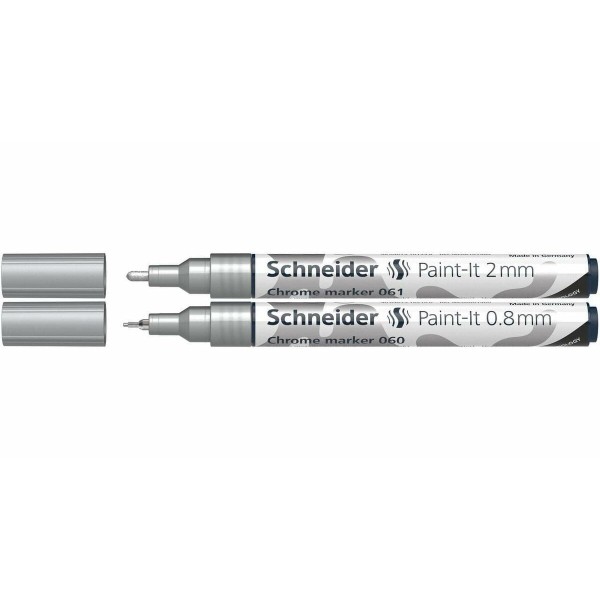 Markerite komplekt Schneider PAINT-IT 2 CHROME metalne (2 Ühikut)