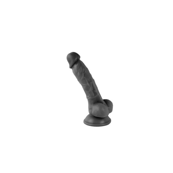 Realistlik dildo VSCNOVELTY Must 19 cm