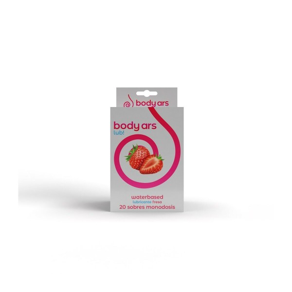 Slide Waterbased lubrikantas Body Ars 4 ml Braškė