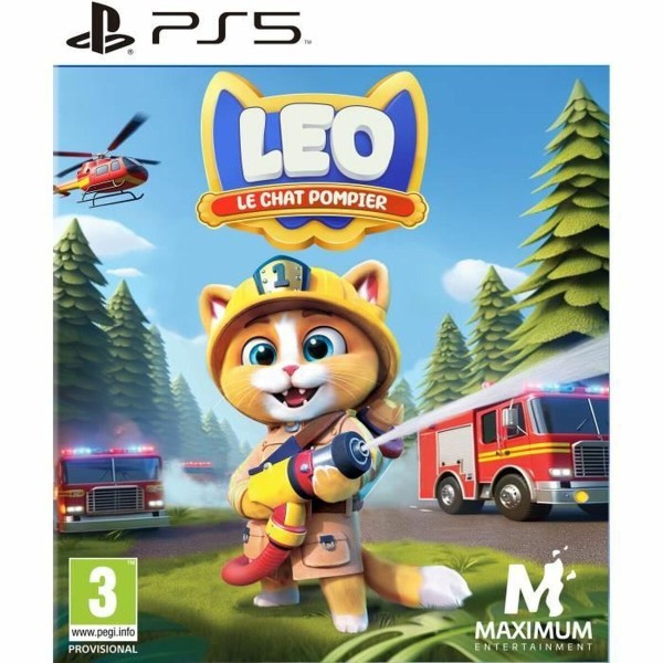 PlayStation 5 -videopeli Just For Games Leo The Firefighter Cat