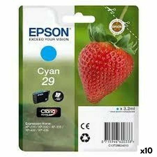 Originali rašalo kasetė Epson 29 Ciano (10 vnt.)