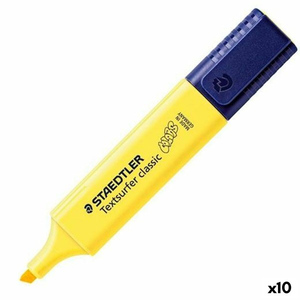 Fluorescencinis žymeklis Staedtler Textsurfer Classic Pastel Geltona (10 vnt.)