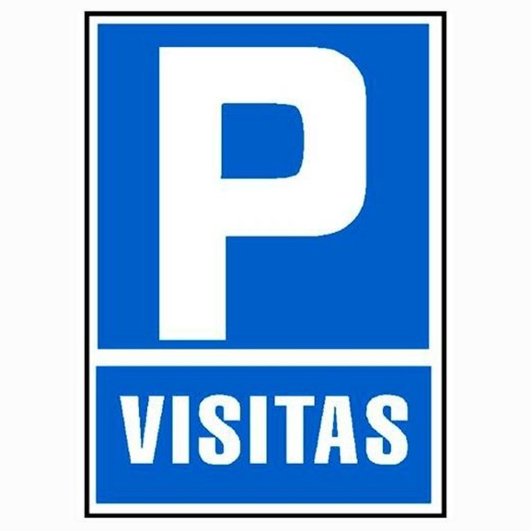 Akrilinių produktų stendas Archivo 2000 "PARKING VISITAS" PVC 210 x 297 mm