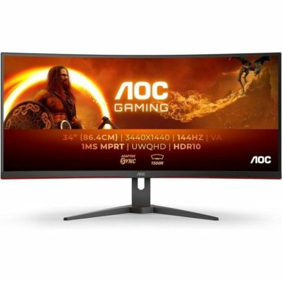Monitorius AOC CU34G2XE/BK 34"