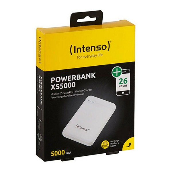 Portatīvā datora baterija INTENSO Balts 5000 mAh