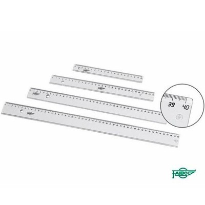 Ruler Faibo Transparent 30...