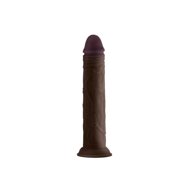 Realistlik dildo Shaft MAHOGANY Silikoon