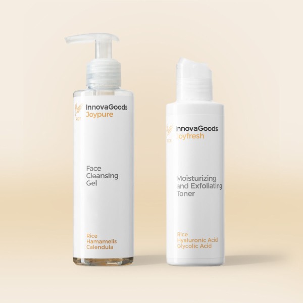 Face Cleansing Duo Pack Rice InnovaGoods