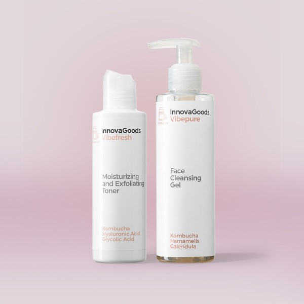 Face Cleansing Duo Pack Kombucha InnovaGoods